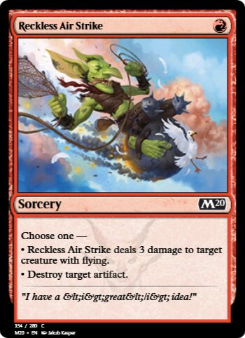 Reckless Air Strike