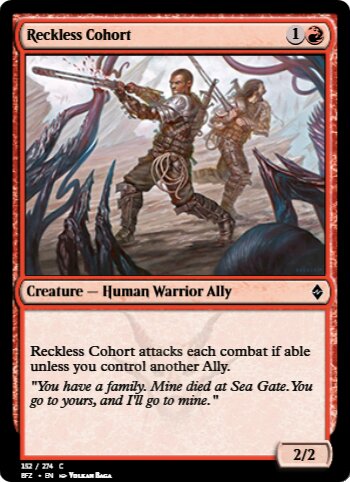 Reckless Cohort