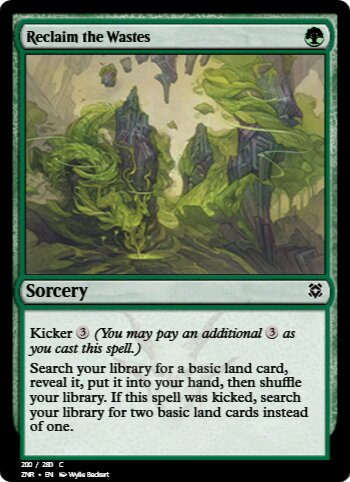 Reclaim the Wastes