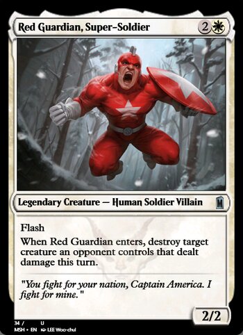 Red Guardian, Super-Soldier