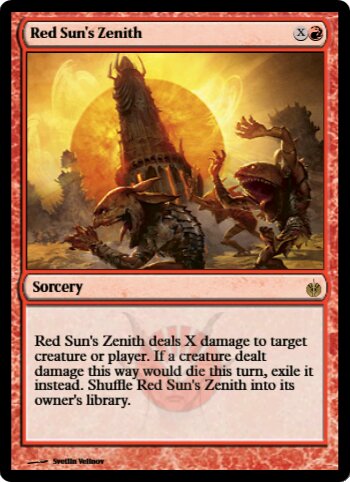 Red Sun's Zenith