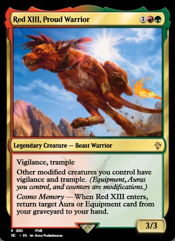 Red XIII, Proud Warrior