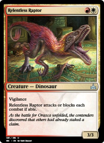 Relentless Raptor