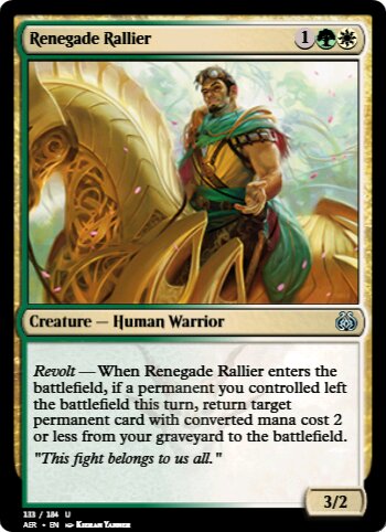 Renegade Rallier