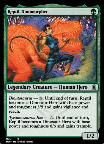 Reptil, Dinomorpher