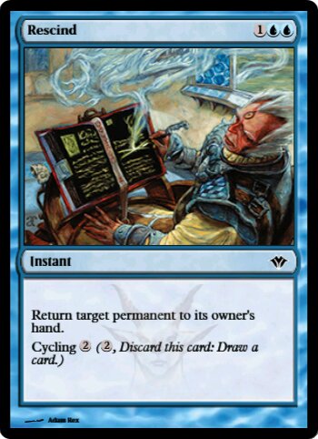 Rescind