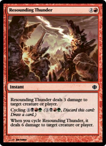 Resounding Thunder