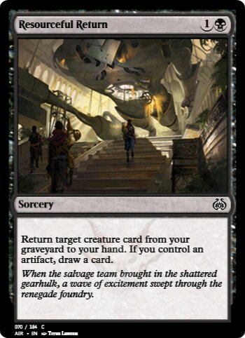 Resourceful Return