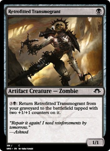 Retrofitted Transmogrant