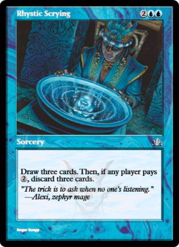Rhystic Scrying