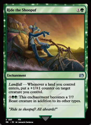Ride the Shoopuf