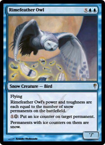 Rimefeather Owl