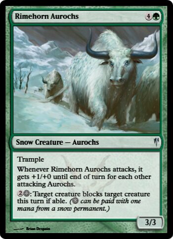 Rimehorn Aurochs