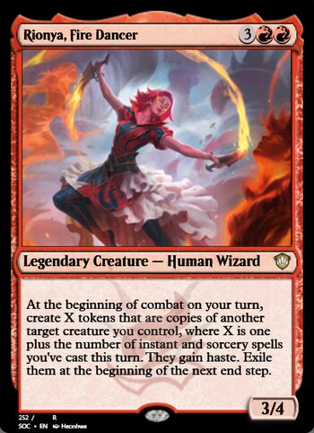 Rionya, Fire Dancer