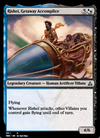 Rishei, Getaway Accomplice