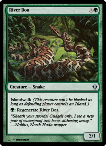 River Boa