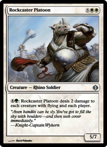 Rockcaster Platoon