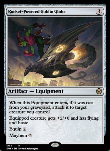 Rocket-Powered Goblin Glider