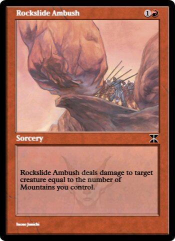Rockslide Ambush