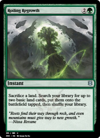 Roiling Regrowth