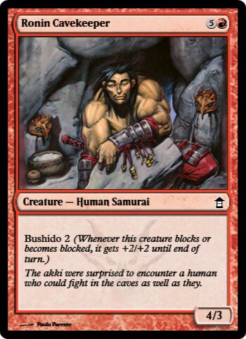 Ronin Cavekeeper