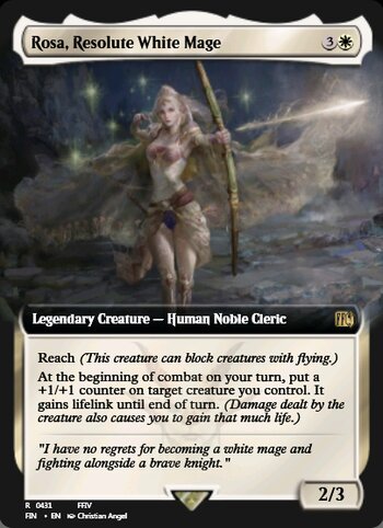 Rosa, Resolute White Mage
