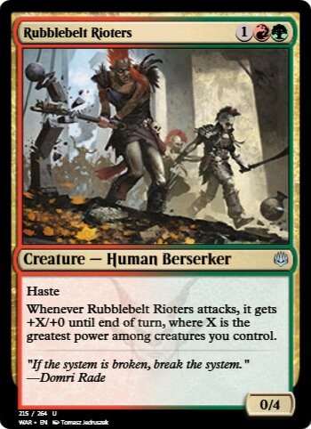 Rubblebelt Rioters