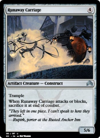 Runaway Carriage