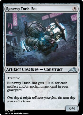 Runaway Trash-Bot