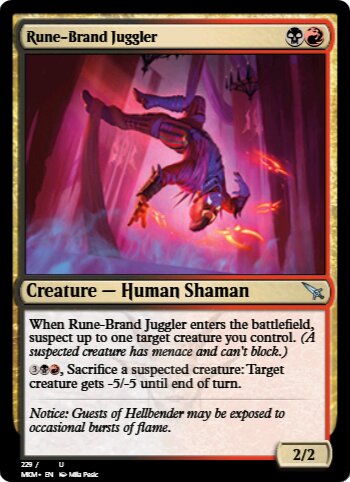 Rune-Brand Juggler