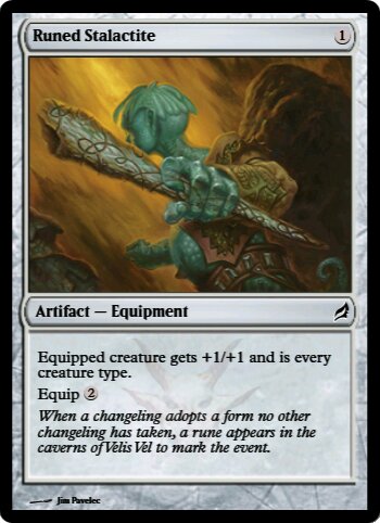 Runed Stalactite