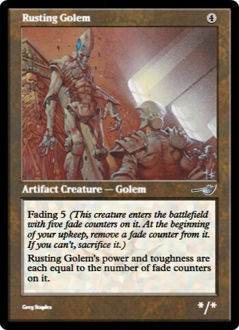 Rusting Golem