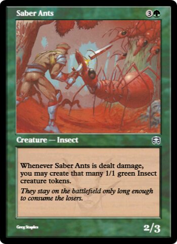 Saber Ants