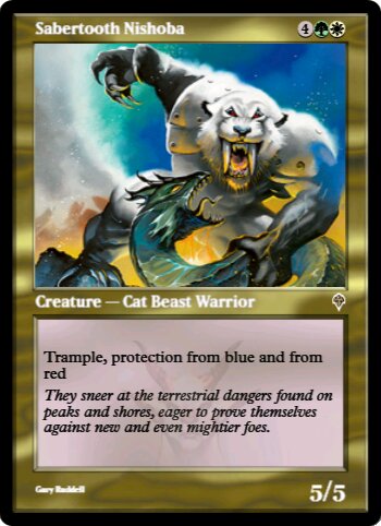 Sabertooth Nishoba