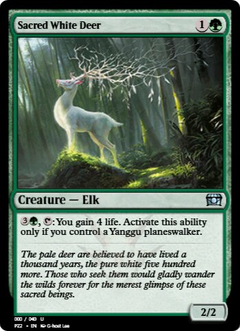 Sacred White Deer