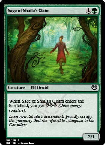 Sage of Shaila's Claim