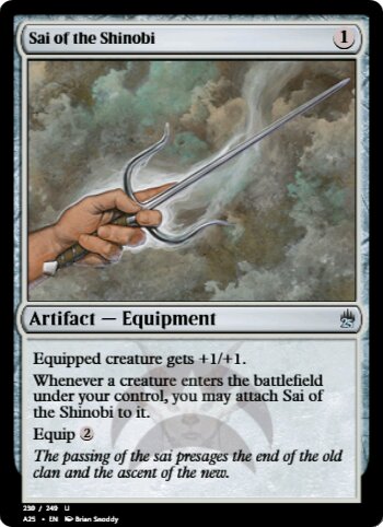 Magic: The Gathering - Sai Of The Shinobi (113) - Rara Da Planechase 2012