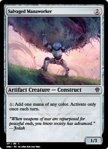 Salvaged Manaworker