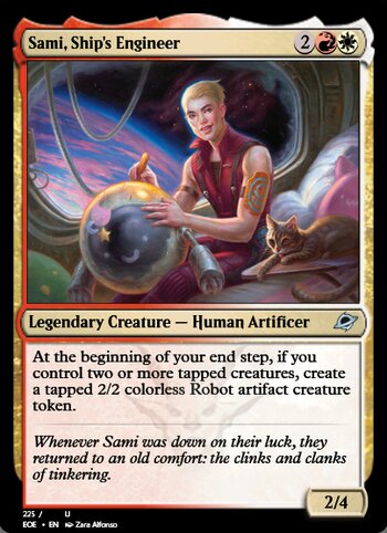 Sami, Ship's Engineer