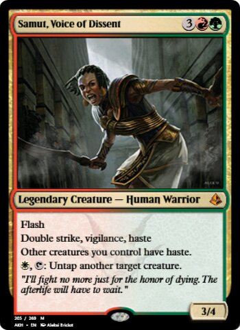 Samut, Voice of Dissent