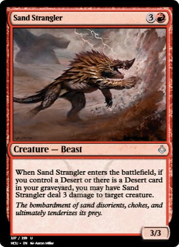 Sand Strangler