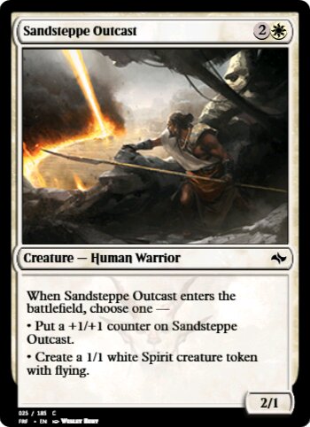 Sandsteppe Outcast