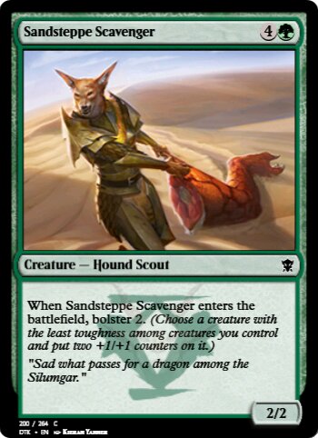 Sandsteppe Scavenger