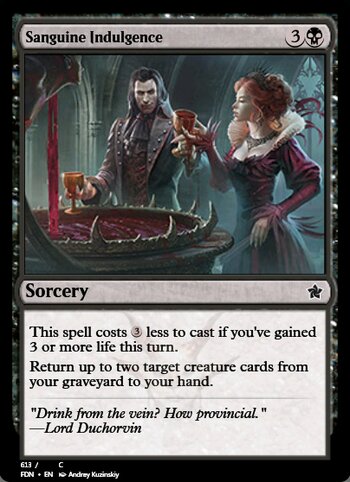 Sanguine Indulgence