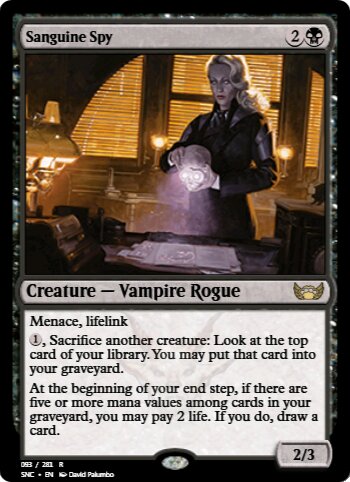 Sanguine Spy