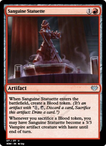 Sanguine Statuette