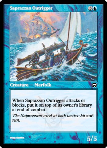Saprazzan Outrigger