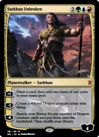 Sarkhan Unbroken