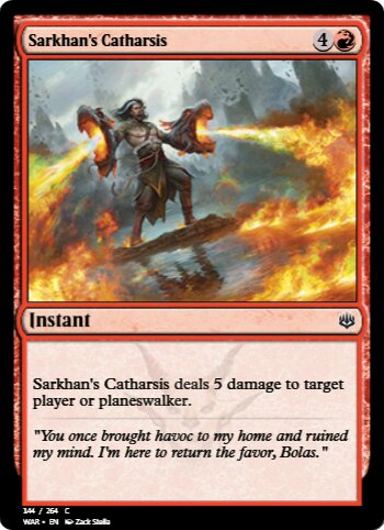 Sarkhan's Catharsis