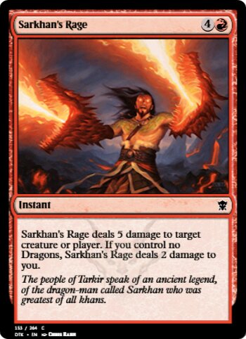 Sarkhan's Rage
